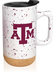 Texas A&amp;M Aggies 18oz Speckled Ceramic Mug - White