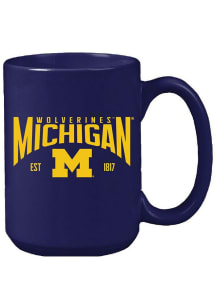 Yellow Michigan Wolverines 15oz Est. Mug Mug