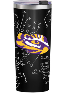 LSU Tigers 24oz Playbook Stainless Steel Tumbler - Black