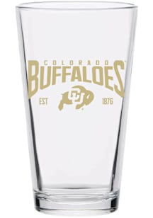 Colorado Buffaloes 16oz Est. Pint Glass - Silver