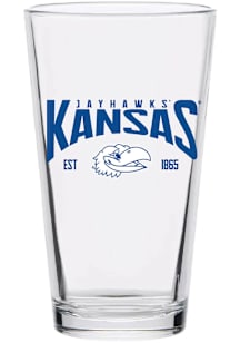 Kansas Jayhawks 16oz Est. Pint Glass - Blue