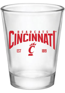 Red Cincinnati Bearcats 2oz Est. Shot Glass