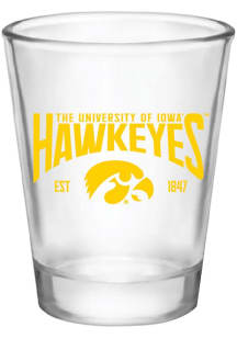 Black Iowa Hawkeyes 2oz Est. Shot Glass