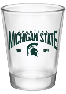 Green Michigan State Spartans 2oz Est. Shot Glass