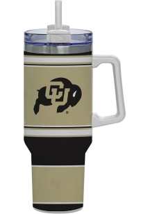Colorado Buffaloes 40oz Full Color Stainless Steel Tumbler - Gold