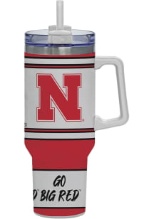 Red Nebraska Cornhuskers 40oz Full Color Stainless Steel Tumbler