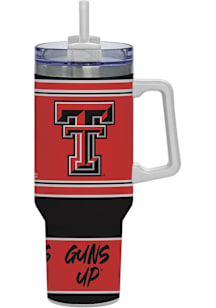 Texas Tech Red Raiders 40oz Full Color Stainless Steel Tumbler - Red
