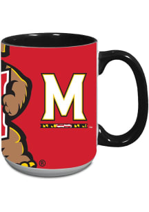 Red Maryland Terrapins 15oz Logo Mug