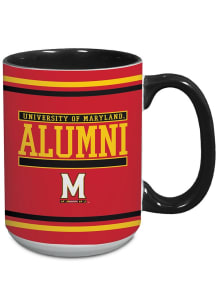 Red Maryland Terrapins 15oz Alumni Mug