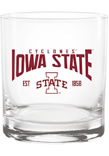 Iowa State Cyclones 14oz Est. Rock Glass - Cardinal