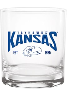 Kansas Jayhawks 14oz Est. Rock Glass - Blue