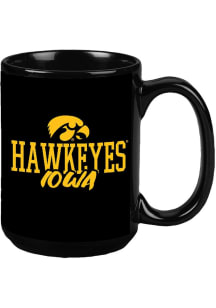 Black Iowa Hawkeyes 15oz Chill Mug Mug