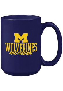 Yellow Michigan Wolverines 15oz Chill Mug Mug