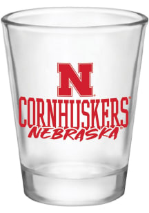 Red Nebraska Cornhuskers 2oz Chill Shot Glass