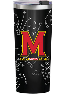 Black Maryland Terrapins 24oz Playbook Stainless Steel Tumbler