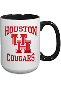 Houston Cougars 15oz Combo Ceramic Mug - Red