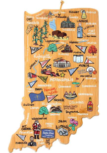 Indiana Fish-Kiss Cutting Board