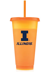 Illinois Fighting Illini Chameleon Straw Tumbler
