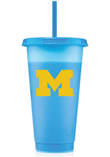 Michigan Wolverines Chameleon Straw Tumbler