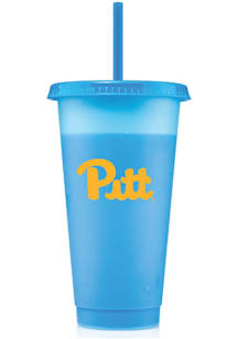 Gold Pitt Panthers Chameleon Straw Tumbler