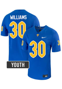Caleb Williams Nike Youth Blue Pitt Panthers NIL Name And Number Football Jersey Jersey