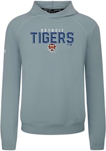 Levelwear Detroit Tigers Grey Mandate Carve Long Sleeve T Shirt