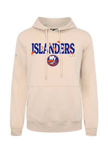 Levelwear New York Islanders Mens Tan Podium Festive Long Sleeve Hoodie