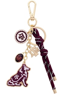 Texas A&M Aggies Logo Keychain - Maroon