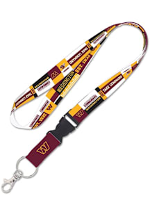 Washington Commanders Colorblock Lanyard - Burgundy