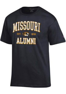 Champion Missouri Tigers Black Est Alumni Jersey Short Sleeve T Shirt