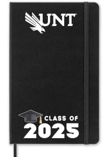 North Texas Mean Green Class of 25 team logo Notebook and Folder - Black