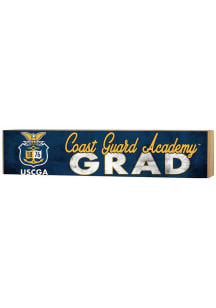 KH Sports Fan Coast Guard Bears Grad graduation graphic Sign - Blue