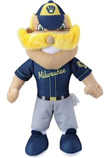 Milwaukee Brewers Forever Collectibles  14" Mascot Plush - Navy Blue