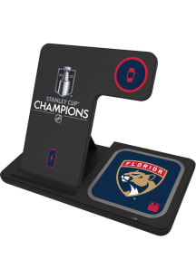Florida Panthers 2025 Stanley Cup Champions 3in1 Phone Charger