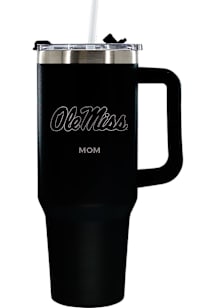 Ole Miss Rebels Mom 40oz Stainless Steel Tumbler - Black