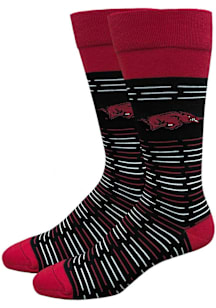 Arkansas Razorbacks Deans List Mens Dress Socks