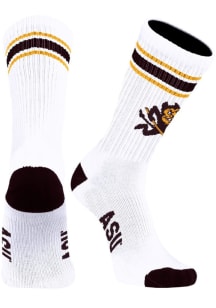 Arizona State Sun Devils Throwback Mens Crew Socks