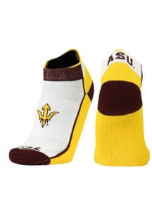 Arizona State Sun Devils Stripe Mens No Show Socks