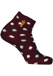 Arizona State Sun Devils Polka Dot Womens Quarter Socks