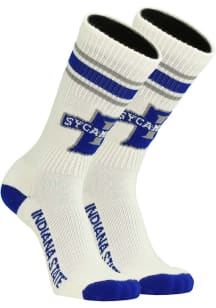 Indiana State Sycamores Throwback Mens Crew Socks