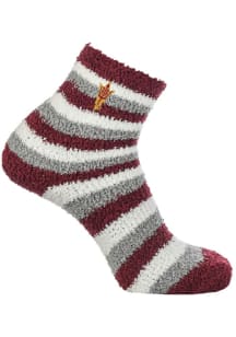 Arizona State Sun Devils Stripe Womens Quarter Socks