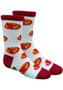 Iowa State Cyclones Allover Youth Quarter Socks