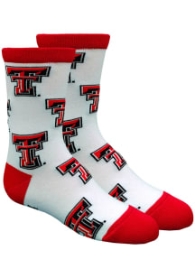 Texas Tech Red Raiders Allover Youth Quarter Socks