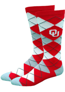 Oklahoma Sooners Dress Mens Argyle Socks