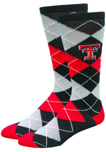 Texas Tech Red Raiders Dress Mens Argyle Socks