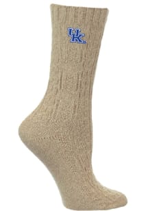 Kentucky Wildcats Cable Knit Womens Crew Socks