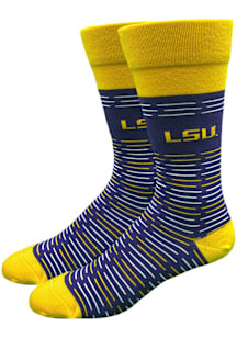 LSU Tigers Deans List Mens Dress Socks