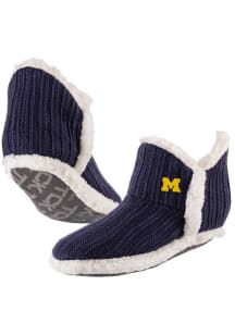 Alpen Michigan Wolverines Womens Quarter Socks - Navy Blue