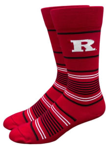 Alumnus Rutgers Scarlet Knights Mens Dress Socks - Red