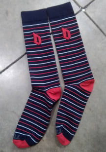 Duquesne Dukes Stripe Mens Dress Socks